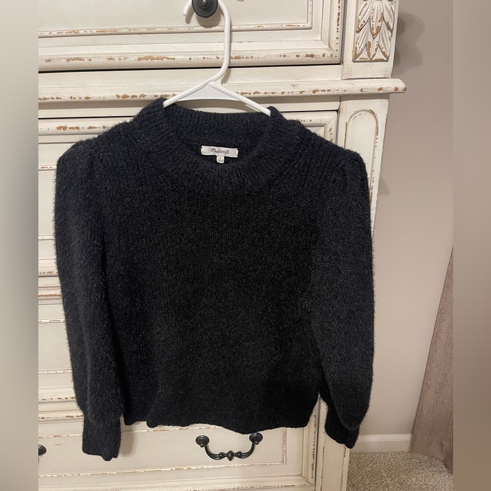 Madewell Eaton puff sleeve sweater